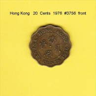 HONG KONG    20  CENTS  1976  (KM # 36) - Hong Kong