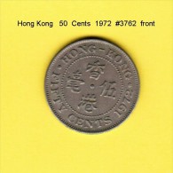 HONG KONG    50  CENTS  1972  (KM # 34) - Hongkong