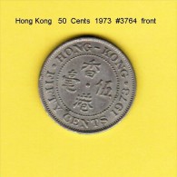 HONG KONG    50  CENTS  1973  (KM # 34) - Hongkong