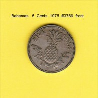 BAHAMAS    5  CENTS  1975  (KM # 60) - Bahama's