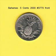 BAHAMAS    5  CENTS  2000  (KM # 60) - Bahama's