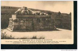 MONUMENT DE LA CHAPELLE  SAINTE- FINE REF 6785 - Monuments Aux Morts
