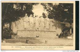MONUMENT AUX ENFANTS DE VERDUN MORTS POUR LA FRANCE MATHIEU FOREST ARCHITECTE CLAUDE GRANGE SCULPTEUR REF 6784 - Monumentos A Los Caídos