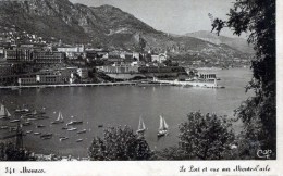 Monaco. Le Port Et Vue Sur Monte-Carlo - Harbor