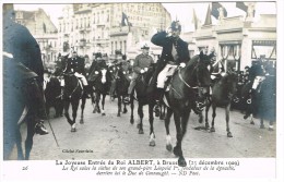 "La Joyeuse Entrée Du Roi Albert à Bruxelles Le 23 Décembre 1909" - Feiern, Ereignisse