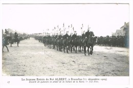 "La Joyeuse Entrée Du Roi Albert à Bruxelles Le 23 Décembre 1909" - Fiestas, Celebraciones