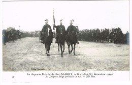 "La Joyeuse Entrée Du Roi Albert à Bruxelles Le 23 Décembre 1909" - Festivals, Events