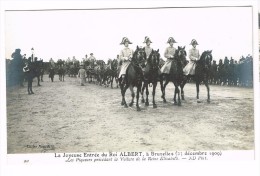 "La Joyeuse Entrée Du Roi Albert à Bruxelles Le 23 Décembre 1909" - Feesten En Evenementen