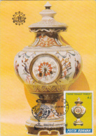 CLOCK'S MUSEUM, CM, MAXICARD, CARTES MAXIMUM, 1990, ROMANIA - Horlogerie