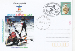 VANCOUVER'10 OLYMPIC GAMES, BIATHLON, SPECIAL POSTCARD, 2010, ROMANIA - Hiver 2010: Vancouver