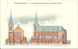 HAUTRAGE-ETAT - Saint-Ghislain - La Nouvelle Eglise Du Sacré-Coeur - Saint-Ghislain