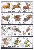 Russia - 2004 - Usato/used - Zodiaco - Mi N. 1155/66 - Used Stamps