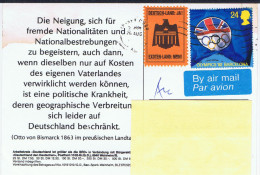 GB Großbritannien 1992 Mi 1402 Olympia - Cartas & Documentos