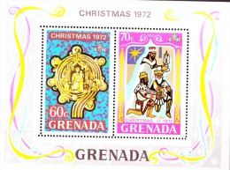 Grenada, 1972, MS547, Christmas, MNH - Grenade (...-1974)
