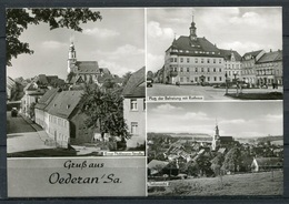 (0970) Gruß Aus Oederan/ Sa. / Mehrbildkarte - Gel. 1972 - DDR - Oederan