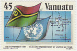 Vanuatu-1985 National Flag 405  MNH - Vanuatu (1980-...)