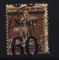 Memel,35 V,o,erhöht Gep.Klein BPP  (4870) - Memel (Klaipeda) 1923