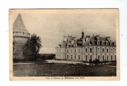 Cp ,79 , Tour Et Château De Melzéar , Prés MELLE , écrite 1949 - Autres & Non Classés