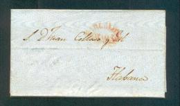 1838.- BARCELONA A LA HABANA - ...-1850 Prephilately