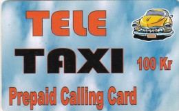 Norway,  Prepaid Card X, Tele Taxi, 2  Scans.   Also Denmark And Sweden. - Noorwegen