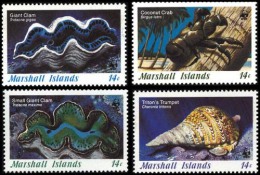 (WWF-035) W.W.F. MARSHALL ISLANDS MARINE LIFE MNH Stamps 1986 - Other & Unclassified