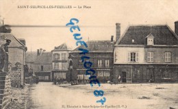 87 - SAINT SULPICE LES FEUILLES - ST SULPICE LES FEUILLES-  LA PLACE - Saint Sulpice Les Feuilles
