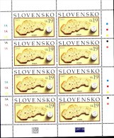 ##Slovakia 2005. [96]  EUROPE/CEPT. Gastronomy. Sheetlet. Michel 512. MNH(**) - Blocs-feuillets