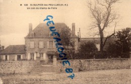 87 - SAINT SULPICE LES FEUILLES - ST SULPICE LES FEUILLES-  UN COIN DU CHAMP DE FOIRE - Saint Sulpice Les Feuilles