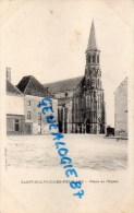 87 - SAINT SULPICE LES FEUILLES - ST SULPICE LES FEUILLES-  PLACE DE L' EGLISE LIBRAIRIE PERAUD - Saint Sulpice Les Feuilles