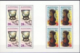 ##Slovakia 2006. [100] Museum Treasures. Sheetlet. Michel 540-41. MNH(**) - Blocs-feuillets