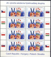 ##Slovakia 2011. [117] Visegrad. Joint Issue. Sheetlet. Michel 654. MNH(**) - Blokken & Velletjes