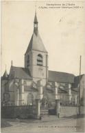 Dampierre De L'Aube  -  Eglise, Monument Historique ( XIIIe S.)  - Cachet Poste  2 Aout 1934 - Sonstige & Ohne Zuordnung