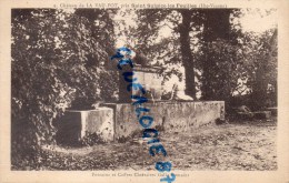 87 - SAINT SULPICE LES FEUILLES-ST SULPICE LES FEUILLES- CHATEAU LA VAU POT-FONTAINE COFFRES CINERAIRES GALLO ROMAIN - Saint Sulpice Les Feuilles