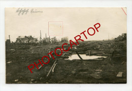 GARE Detruite-COMINES-KOMEN-Ca Rte Photo Allemande-Guerre14-18-1WK -BELGIQUE-BELGIEN-Flandern-59- - Comines-Warneton - Komen-Waasten