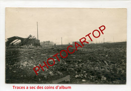 GARE Detruite-COMINES-KOMEN-!? -Ca Rte Photo Allemande-Guerre14-18-1WK -BELGIQUE-BELGIEN-Flandern-59- - Komen-Waasten