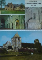 50 - 2 Cpsm  SAINT SAUVEUR LE VICOMTE - Abbaye -chateau - Abbatiale - Saint Sauveur Le Vicomte