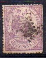Espagne ; Spain ; 1874 ; N° Y: 146 ;  Ob  ;"  Allégorie " Cote Y : 11.00 E. - Used Stamps