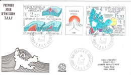 10084  N° 139A  FDC 1/1/1988 - CAMPAGNE Mt ROSS - FDC