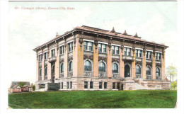 USA - Kansas - Kansas City - Carnegie Library - 1909 - Kansas City – Kansas
