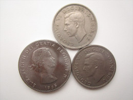 GREAT BRITAIN England 3 Crown Coins Elizabeth II + Churchill - Andere & Zonder Classificatie