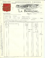 BREIGOEDEREN FABRIEK / LA BERGERE / DIEST 1951 (F349) - Kleidung & Textil