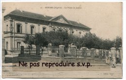 -  32 - GUELMA - Le Palais De Justice - Splendide, écrite En 1921, TBE, Coins Ok, Scans. - Guelma