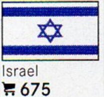 Set 6 Flaggen Israel In Farbe 7€ Zur Kennzeichnung Von Büchern, Alben Und Sammlungen Firma LINDNER #675 Flags Of ISRAELI - Enciclopedie