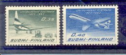 Finlande 1963 " Avion "  Xx Yvert  Aé-10/1 - Ungebraucht