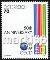 Austria - 2011 - 50 Years Of The OECD - Mint Stamp - Unused Stamps