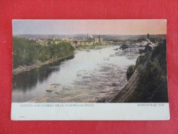 Cotton & Lumber Mills Nashwaak River  Marysville N.B. Not Mailed   Ref 1153 - Autres & Non Classés
