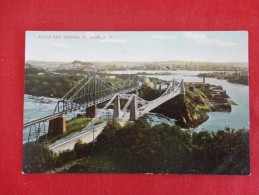 New Brunswick > St. John   Falls & Bridge Ca 1910     Ref 1153 - St. John