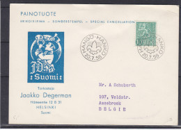 Scoutisme  ?? - Finlande - Carte Postale De 1958 - Oblitération Hangö - Hanko - Covers & Documents