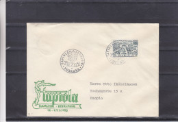 Armoiries - églises - Finlande - Lettre De 1953 - Oblitération Tapiolan - Suurleiri - Sulkava - Kuopio - Briefe U. Dokumente
