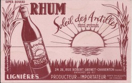 RHUM  SOLEIL DES ANTILLES . LIGNERES - Drank & Bier